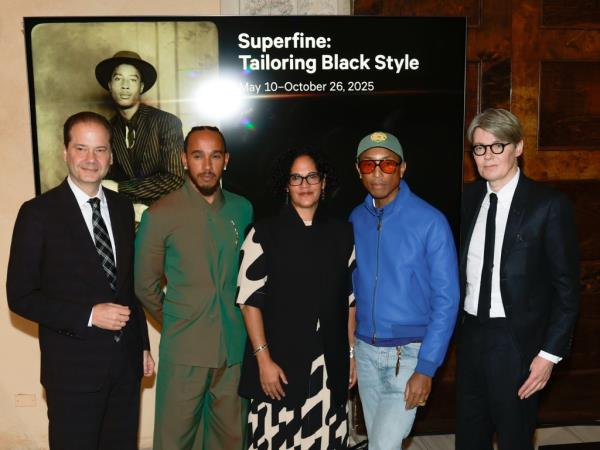 Max Hollein, Lewis Hamilton, Monica Miller, Pharrell Williams
